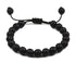 Black Lava Stone Crown Charm Tiger Eye Beads Bracelet For Men Women Braided Bracelets Handmade Adjustable Couple Distance Bracelets Lava Stone Beads Essential Oil Diffuser Adjustable Bracelet With King Queen Crown Charm