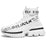 Fashion Flying Woven Sock Mens High Top Sneakers Men Non-slip Shoes Casual Shoes Running Modern Shoes Non Slip Athletic Tennis Walking Type Sneakers Hip Hop Style