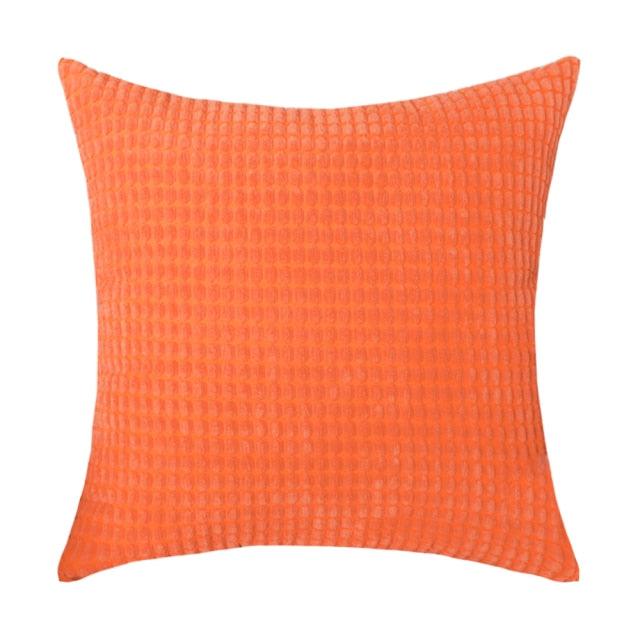 Soft Polyester Cushion Cover Corn Striped Pillow Cozy Throw Pillow Covers Cases for Couch Bed Sofa Ultra Soft Striped Cover Nordic Home Decor Throw Pillow Case Car Living Room Autumn Decoration