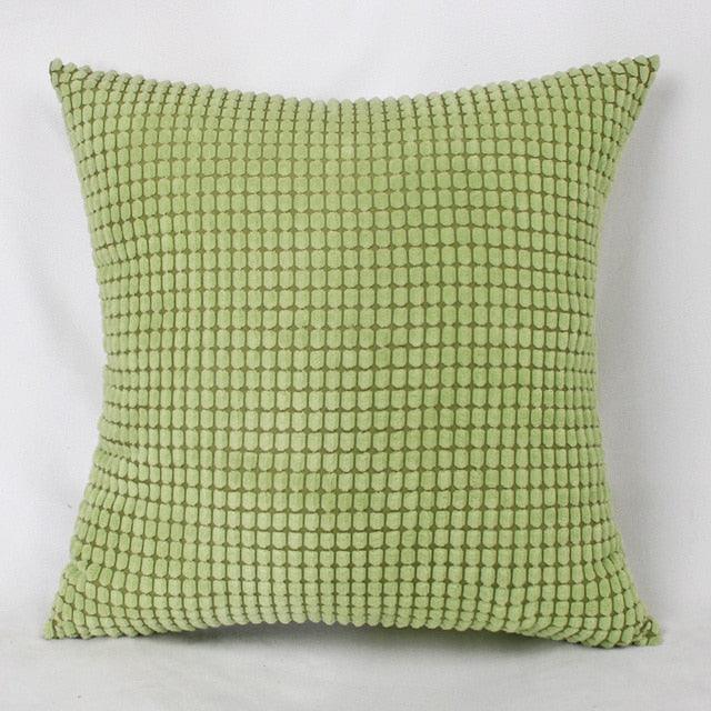 Soft Polyester Cushion Cover Corn Striped Pillow Cozy Throw Pillow Covers Cases for Couch Bed Sofa Ultra Soft Striped Cover Nordic Home Decor Throw Pillow Case Car Living Room Autumn Decoration