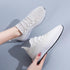 Women's Running Summer Woven Sports Sneakers Fashion Casual Shoe Breathable Mesh Walking Shoes Non Slip Lightweight Breathable Mesh Running Shoes Comfortable Design