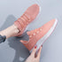 Women's Running Summer Woven Sports Sneakers Fashion Casual Shoe Breathable Mesh Walking Shoes Non Slip Lightweight Breathable Mesh Running Shoes Comfortable Design