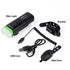 Front Bicycle Light USB Rechargeable LED Bike Light Waterproof Cycling Headlight Climbing Safety Flashlight Lamps Bike Light Super Bright Bicycle Light Easy To Install Fits All Bikes Headlights With Modes