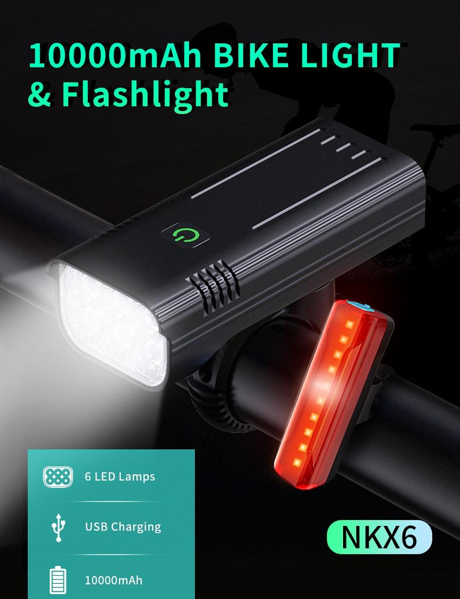 Bike Light Rainproof USB Rechargeable LED Bicycle Light Super Bright Flashlight Rechargeable Bicycle Light Bicycle Front Headlight LED Bike Headlight 3 Light Mode Fits All Bicycles Mountain Road - STEVVEX Sport - 224, Bicycle Light Decoration, Bicycle Lights, bike, bike accessories, Bike Front Light, Bike Headlight, Bike Light Led Lamp, LED Bike Front Light, Led Bike Headlight, Safety Warning Bike Light, Safety Warning Light, Warning bike headlight, Warning Headlight, Waterproof Headlight - Stevvex.com