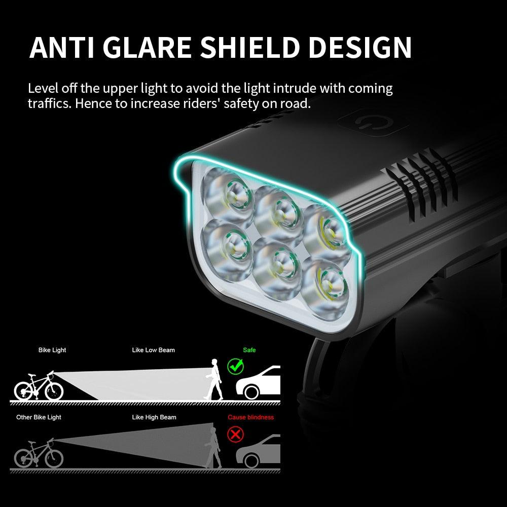 Bike Light Rainproof USB Rechargeable LED Bicycle Light Super Bright Flashlight Rechargeable Bicycle Light Bicycle Front Headlight LED Bike Headlight 3 Light Mode Fits All Bicycles Mountain Road - STEVVEX Sport - 224, Bicycle Light Decoration, Bicycle Lights, bike, bike accessories, Bike Front Light, Bike Headlight, Bike Light Led Lamp, LED Bike Front Light, Led Bike Headlight, Safety Warning Bike Light, Safety Warning Light, Warning bike headlight, Warning Headlight, Waterproof Headlight - Stevvex.com