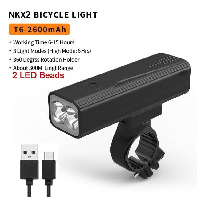 Bike Light Rainproof USB Rechargeable LED Bicycle Light Super Bright Flashlight Rechargeable Bicycle Light Bicycle Front Headlight LED Bike Headlight 3 Light Mode Fits All Bicycles Mountain Road - STEVVEX Sport - 224, Bicycle Light Decoration, Bicycle Lights, bike, bike accessories, Bike Front Light, Bike Headlight, Bike Light Led Lamp, LED Bike Front Light, Led Bike Headlight, Safety Warning Bike Light, Safety Warning Light, Warning bike headlight, Warning Headlight, Waterproof Headlight - Stevvex.com