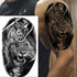 Fashion Temporary Sticker Tiger Tattoo Waterproof Removable Realistic Body Tatoo For Mens - STEVVEX Beauty - 103, 3D Tattoo, Animal Tattoo, Arm Tattoo, Beauty, Big Tattoo, Body Tattoo, Boys Tattoo, Colorful Tattoo, Leg Tattoo, Lion Tattoo, Luxury Tattoo, Men Tattoo, Mens Tattoo, Modern Tatoos, Realistic Tattoo, Stylish Tattoo, Tattoo, Tiger Tattoo, Waterproof Tattoo - Stevvex.com