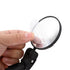 Adjustable 360 Rotation Bike Rearview Mirror Safety Cycling Wide Angle Rear View Bicycle Handlebar Mirrors For 18-22MM Grips Bike Mirror Bicycle Handlebar Rearview Mirrors HD Safety Rear View Mirror Convex Mirror With 360˚Adjustable