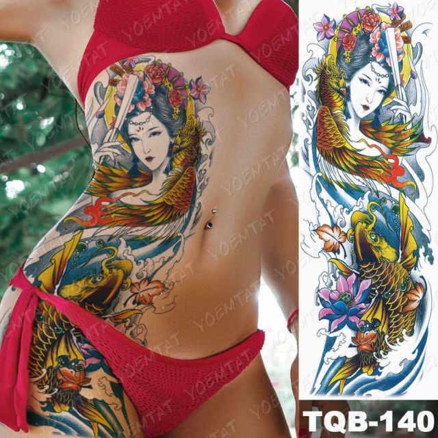 Womens Large Waterproof Temporary Sticker Tattoo Tiger Fox Luxury Design From Wonderland - STEVVEX Beauty - 103, 3D Tattoo, Animal Tattoo, Arm Tattoo, Back Tattoo, Beauty, Big Tattoo, Body Tattoo, Boys Tattoo, Different Tattoo, Fashion Tattoo, Fox Tattoo, Girls Tattoo, Large Tattoo, Leg Tattoo, Luxury Tattoo, Realistic Tattoo, Stylish Tattoo, Tattoo, Waterproof Tattoo, Women Tattoo, Womens Tattoo - Stevvex.com