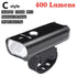 Front Bicycle Light USB Rechargeable LED Bike Light Waterproof Cycling Headlight Climbing Safety Flashlight Lamps Bike Light Super Bright Bicycle Light Easy To Install Fits All Bikes Headlights With Modes