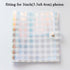 100/200 Pockets Photo Album 3/5 inches Mini Picture Case Name Card Storage Collect Book Photocard Shiny Clear 6-Ring Binder Cover Refillable Notebook Photo Album