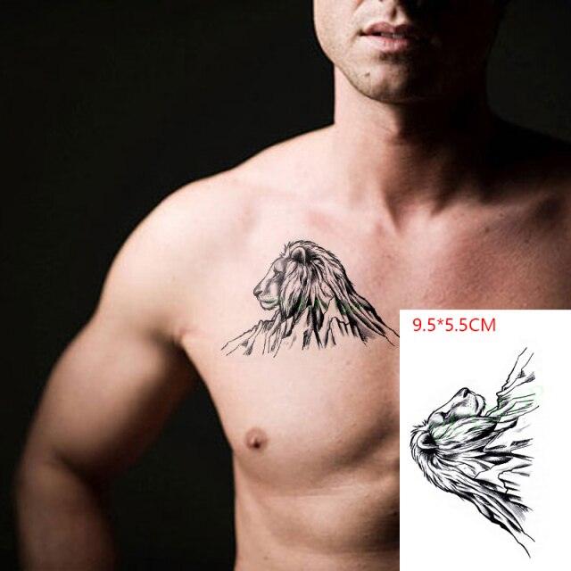 Lion King Temporary Tattoo Waterproof Black And Colorful Small Big Luxury Tattoo For Mens Womens - STEVVEX Beauty - 103, 3D Tattoo, Animal Tattoo, Arm Tattoo, Beauty, Black Tattoos, Body Tattoo, Boys Tattoo, Butterfly Tattoo, Cats Tattoo, Clown Tattoo, Colorful Tattoo, Face Tattoo, Fashion Tattoo, Girls Tattoo, Gold Tattoo, Leg Tattoo, Lion Tattoo, Luxury Tattoo, Mens Tattoo, Modern Tatoos, Stylish Tattoo, Tattoo, Waterproof Tattoo, Women Tattoo, Womens Tattoo - Stevvex.com