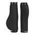 Leather City Mountain Bike Handlebar Cover Handle Grips Bar End Non-slip Aluminum Lock Ergonomic Design Non-Slip Microfiber Leather Bicycle Grip With Aluminum Alloy Dual Lock-On Bicycle Handle Bar Covers For Mountain Road Bike