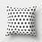 Black White Geometric Cushion Cover Pillowcase Sofa Cushions Decorative Pillow Covers Stripe Pattern Throw Pillow Case Daily Decorations Sofa Throw Pillow Case Cushion Covers Pillowcase Polyester Home Decor Pillow Cases 45x45CM