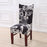 Printed Polyester Fabric Chair Cover Washable Chair Covers Seat Slipcovers Stretch Dining Seat Case For Home Stretch Removable Washable Dining Room Chair Protector Slipcovers/Home Decor Dining Room Seat Cover Multiple Styles