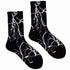 Marble Print New Style Harajuku Skateboard Long Socks Creative Fun Lightning Hip Hop Style Socks Streetwear Casual Cotton Socks Unisex Street Couple Socks For Men And Women