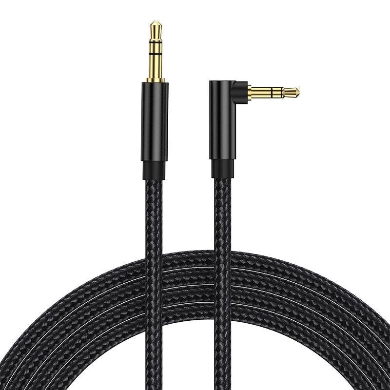 AUX Cable Jack 3.5mm Audio Jack Speaker Audio Cable Stereo Aux Cord 90 Degree Right Angle Aux Cable Compatible Cable For Headphones Car Tablets Speakers - STEVVEX Cable - 220, 3.5mm audio extension, 3.5mm Audio Jack Speaker, 90 Degree Right Angle Aux Cable, auc cable for headphoes, audio aux cable, audio cable, audio cables, audio jack, aux cable, aux cable for car music, aux cable for headphones, cable, cable adapter, cable for car music, cable for headphones, Right Angle Aux Cable - Stevvex.com