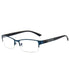 Lightweight Alloy Semi-Rimless New Design Reading Glasses For  Men And Women With  High Quality Half Frame  Men Reading Glasses  For Men New Retro Eyewear