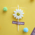 Cute Birthday Candle Daisy Birthday Candles Kids With Smiley Faces Children's Birthday Candles Birthday Cake Decorations Themed Party Supplies Lovely Flower Candles Daisy Shape - ALLURELATION - - Stevvex.com