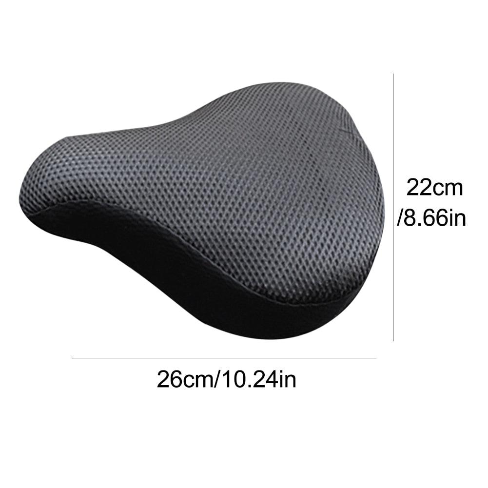 Cushion Replacement Pad Bike Saddle Racing 3D Mesh Anti-Slip Thickened Bicycle Seat Cover Soft Bike Seat Pad Comfort Road Bicycle Seat Covers Spin Bike Cycling Seat Cushions Indoor Outdoor Saddle