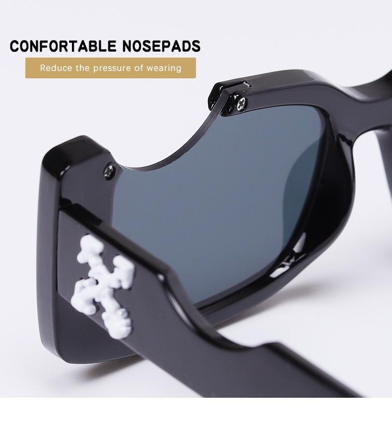 Luxury Black Women Design Sunglasses Stylish Fashionable Rectangle Shape Sunglasses For Women & Men Elegant Popular Design Style Sunglasses For Men & Women