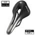 Leather Bike Saddle Road Bike Front Seat Cycling Saddles For Mens Breathable Hollow Cushion Bicycle Saddle Comfort Bike Saddle Ergonomic Waterproof Bicycle Seat For Road Bike Mountain Bike Seats