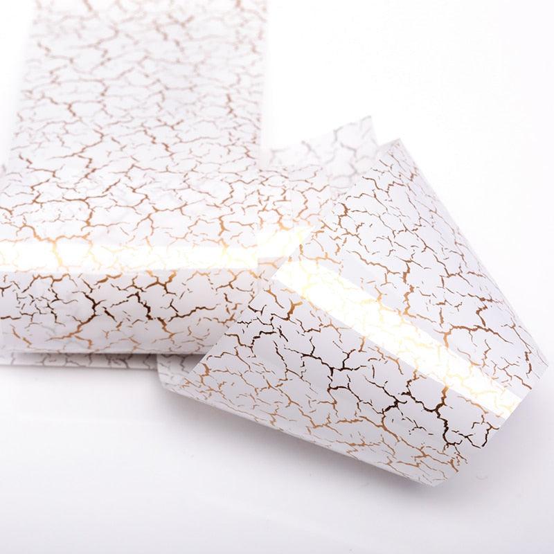 Glitter Marble Series Nail Transfer Foil Stickers Gold White And Black Bright Slider For Nails Decoration Manicures Marble Nail Art Stickers Water Transfer Nail Decals Full Wraps Gradient Acrylic Nail Kits for Women Manicure Decoration Accessory