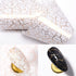 Glitter Marble Series Nail Transfer Foil Stickers Gold White And Black Bright Slider For Nails Decoration Manicures Marble Nail Art Stickers Water Transfer Nail Decals Full Wraps Gradient Acrylic Nail Kits for Women Manicure Decoration Accessory