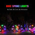 Bike Spoke Light Bicycle Wire Tyre Silicone LED Cycling Wheel Wire Warning Glowing Lamp Ultra Bright Waterproof Bicycle Spoke Lights Cycling Decoration Safety Warning Tire Strip Light