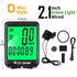 Bicycle Computer Digital Speedometer Backlight Wireless Wired Bike Stopwatch Computer Waterproof Backlight With Digital LCD Display For Outdoor Cycling And Fitness Multi-Function Gifts For Bikers Men