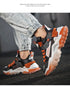 Modern High Quality Men's Casual Shoes Breathable Lightweight Lace-Up Outdoor Sports And Leisure Walking Non Slip Breathable Running Casual Sports Workout Basketball Sneakers