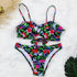 Female Two Piece Swimsuit Low Waist Bikini Floral Printing Swimwear Push Up Bathing Suit  Detachable Padded Push Up Striped Bikini Set Two Piece Swimsuit Ladies Vintage Lace Bikini Sets Beach Swimwear