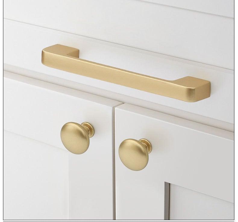 Handles Drawer Cabinet Furniture Kitchen Handles For Cabinet Knob Door Drawer Furniture Kitchen Pearl Golden Simplicity Hardware Pull Handles Modern Style T Bar Kitchen Cabinet Hardware Pulls