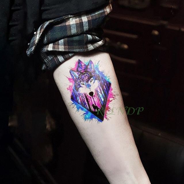 New Different Waterproof Temporary Tattoo Cute Fox Dog Luxury Animal Stickers Tattoo Colorful Modern Design For Adults Kids - STEVVEX Beauty - 103, 3D Tattoo, Animal Tattoo, Arm Tattoo, Beauty, Big Tattoo, Black Tattoos, Body Tattoo, Boys Tattoo, Butterfly Tattoo, Cats Tattoo, Face Tattoo, Fashion Tattoo, Flower Tattoo, Fox Tattoo, Girls Tattoo, Luxury Tattoo, Men Tattoo, Mens Tattoo, Small Tattoo, Stylish Tattoo, Tattoo, Waterproof Tattoo, Women Tattoo, Womens Tattoo - Stevvex.com