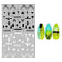 3D Nail Stickers Leaves Butterfly Panda Love Heart Design Stickers For Nails Manicure Foil Nail Art Decor  Girls Manicure Decoration Nail Art Supplies 3D Self-Adhesive Nail Decals Designer Nail Stickers for Acrylic Nails