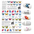 3D Nail Stickers Leaves Butterfly Panda Love Heart Design Stickers For Nails Manicure Foil Nail Art Decor  Girls Manicure Decoration Nail Art Supplies 3D Self-Adhesive Nail Decals Designer Nail Stickers for Acrylic Nails