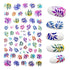 3D Nail Stickers Leaves Butterfly Panda Love Heart Design Stickers For Nails Manicure Foil Nail Art Decor  Girls Manicure Decoration Nail Art Supplies 3D Self-Adhesive Nail Decals Designer Nail Stickers for Acrylic Nails