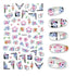 3D Nail Stickers Leaves Butterfly Panda Love Heart Design Stickers For Nails Manicure Foil Nail Art Decor  Girls Manicure Decoration Nail Art Supplies 3D Self-Adhesive Nail Decals Designer Nail Stickers for Acrylic Nails