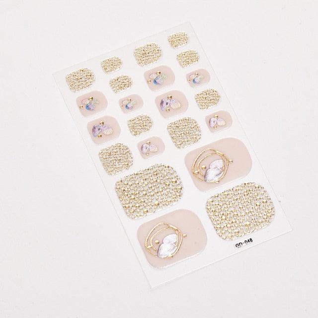 Full Beauty Loveliness Designed Manicure Valentines Nail Art Designer Nail Decals Kids Nails Art Decoration Nail Sticker Set French Tip Guides Stickers French Nail Stickers Form Fringe Guides for Decoration Stencil Tools