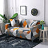 Elastic Sofa Covers for Living Room Stretch Slipcovers Sectional Couch Cover L Shape Corner Armchair Cover 1/2/3/4 Seater Slipcovers Elastic Stylish Printed Sectional Sofa Furniture Protector For Living Room