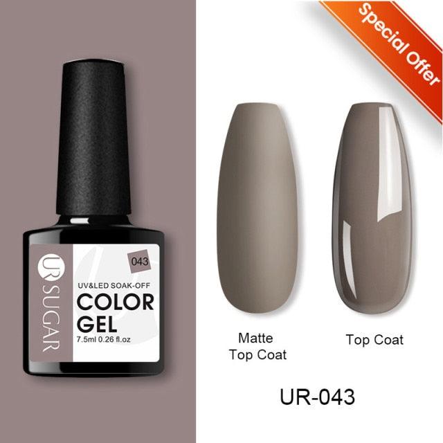 Thermal Shiny Nail Polish Change Color Effect Gel UV Semi Permanent Stylish Three Layer Effect For Womens