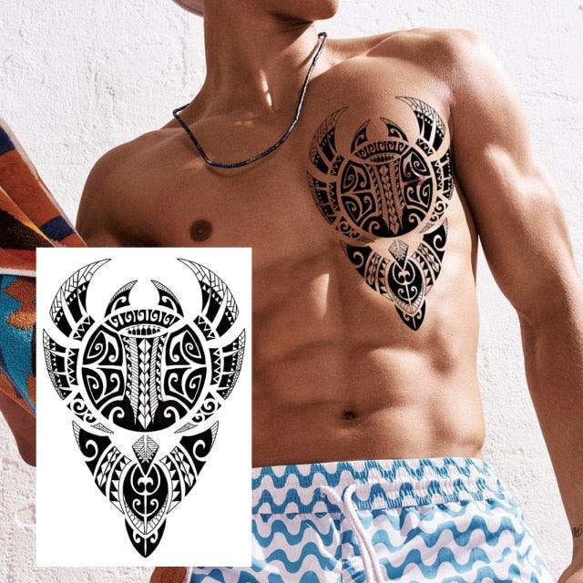 Realistic Lion Temporary Tattoo Black Warrior Sticker Waterproof Luxury Tattoo For Men Women - STEVVEX Beauty - 103, 3D Tattoo, Animal Tattoo, Arm Tattoo, Beauty, Big Tattoo, Black Tattoos, Body Tattoo, Fashion Tattoo, Flower Tattoo, Girls Tattoo, Gladiator Tattoo, Large Tattoo, Leg Tattoo, Lion Tattoo, Luxury Tattoo, Mens Tattoo, Modern Tatoos, Modern Tattoo, Realistic Tattoo, Shoulder Tattoo, Stylish Tattoo, Tattoo, Warrior Tattoo, Waterproof Tattoo, Wolf Tattoo, Women Tattoo, Womens Tattoo - Stevvex.com