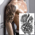 Realistic Lion Temporary Tattoo Black Warrior Sticker Waterproof Luxury Tattoo For Men Women - STEVVEX Beauty - 103, 3D Tattoo, Animal Tattoo, Arm Tattoo, Beauty, Big Tattoo, Black Tattoos, Body Tattoo, Fashion Tattoo, Flower Tattoo, Girls Tattoo, Gladiator Tattoo, Large Tattoo, Leg Tattoo, Lion Tattoo, Luxury Tattoo, Mens Tattoo, Modern Tatoos, Modern Tattoo, Realistic Tattoo, Shoulder Tattoo, Stylish Tattoo, Tattoo, Warrior Tattoo, Waterproof Tattoo, Wolf Tattoo, Women Tattoo, Womens Tattoo - Stevvex.com