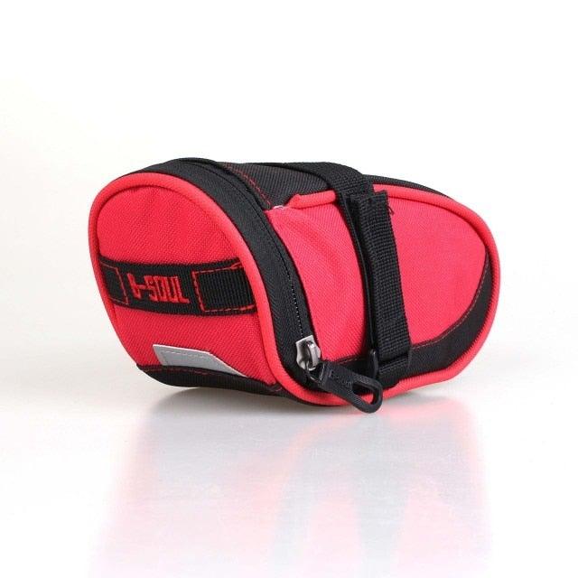 Bike Bags Waterproof Bicycle Bags Seat Cycling  Pouch Bag Riding Storage Bag Accessories Bike Saddle Bag Bicycle Bag Straps On Bike Bag Under Seat Pouch Pack Bicycle Accessories Bag Bicycle Tool Storage Bags For Cycling Water Proof Bag