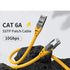 Ethernet Cable CAT6A 10Gbps RJ 45 Network Cable Lan RJ45 Patch Cord Router CAT 6 Cable Professional LAN Shielded Cable Gold Plated RJ45 Connector For Gaming Laptop