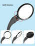 1 Pair Bicycle Rear View Mirror Bike Cycling Wide Range Back Sight Reflector Angle Adjustable Left Right Mirrors Reflective Cycling Wide Angle 360D Rotation Mirror For Mountain Road Cycling Bicycle Electric Bike Mobility Scooter