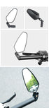 1 Pair Bicycle Rear View Mirror Bike Cycling Wide Range Back Sight Reflector Angle Adjustable Left Right Mirrors Reflective Cycling Wide Angle 360D Rotation Mirror For Mountain Road Cycling Bicycle Electric Bike Mobility Scooter