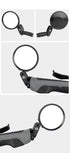 1 Pair Bicycle Rear View Mirror Bike Cycling Wide Range Back Sight Reflector Angle Adjustable Left Right Mirrors Reflective Cycling Wide Angle 360D Rotation Mirror For Mountain Road Cycling Bicycle Electric Bike Mobility Scooter