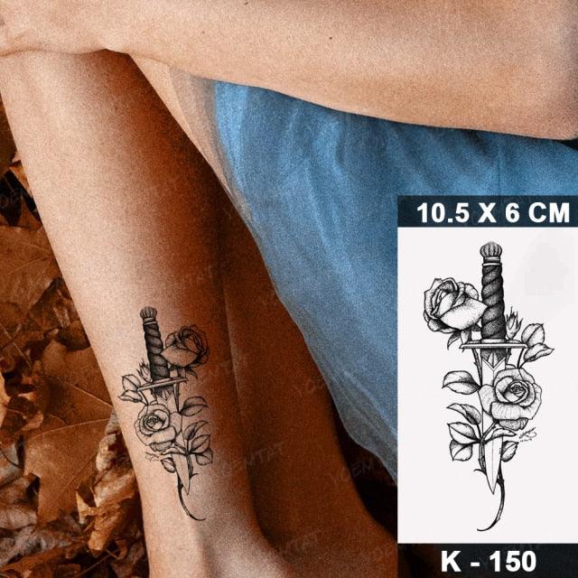 New Waterproof Temporary Tattoo Sticker Deer Animal Flash Tatoo Black Line Body Art Small Decorative Design For Womens Boys - STEVVEX Beauty - 103, Animal Tattoo, Arm Tattoo, Back Tattoo, Beauty, Black Tattoos, Body Tattoo, Boys Tattoo, Children Tattoo, Different Tattoo, Fashion Tattoo, Girls Tattoo, Leg Tattoo, Luxury Tattoo, Make up Tattoo, Men Tattoo, Party Tattoo, Realistic Tattoo, Sketch Tattoo, Stylish Tattoo, Tattoo, Waterproof Tattoo, Wedding Tattoo, Women Tattoo, Womens Tattoo - Stevvex.com