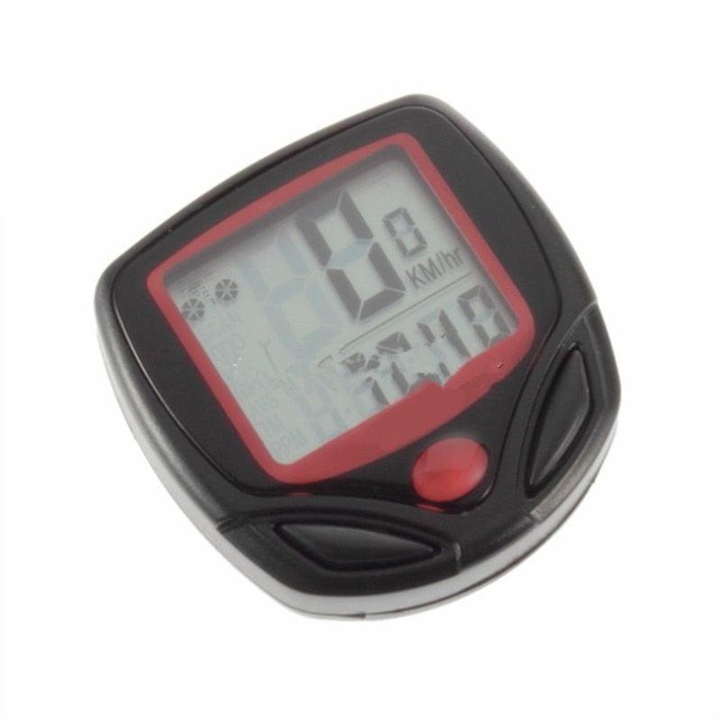 1PC Bike Computer With LCD Digital Display Waterproof Odometer Speedometer Cycling Stopwatch Riding Accessories Multi-Function Bicycle Computer For Mountain Bikes Road Bikes Electronic Bikes Accessories